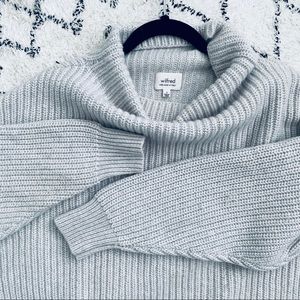 🐻 Wilfred Oversized Grey Sweater 100% wool Size S